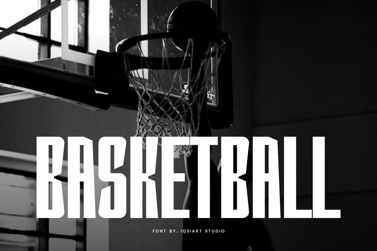 Misregon - Sports Font, a Sans Serif Font by Iqsiart Studio (Photo 2 of 7)