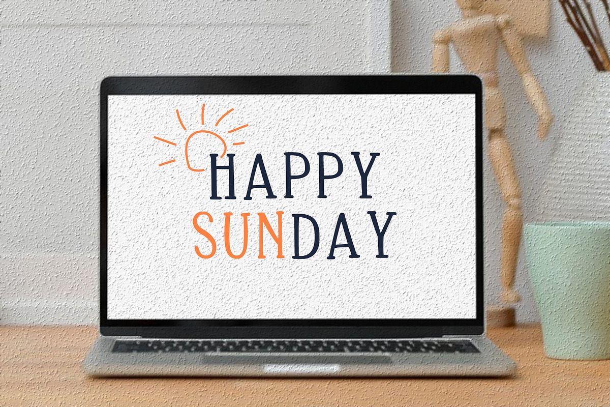 SUMMER MORNING, a Handwritten Font by Fourteen Letter (Photo 3 of 10)