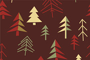 Vintage Christmas digital paper, a Pattern Graphic by ItsDianaDesign (Thumbnail 5 of 8)