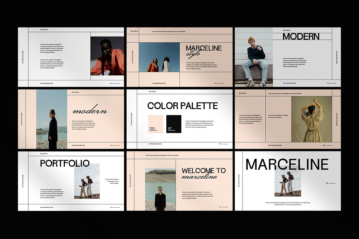 Marceline - Powerpoint Presentation, a Presentation Template by Creavora (Photo 8 of 8)