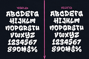Drop Shade - Layered Melt Graffiti, a Font by figuree studio (Thumbnail 8 of 10)