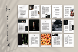 EBook Template For Adobe InDesign