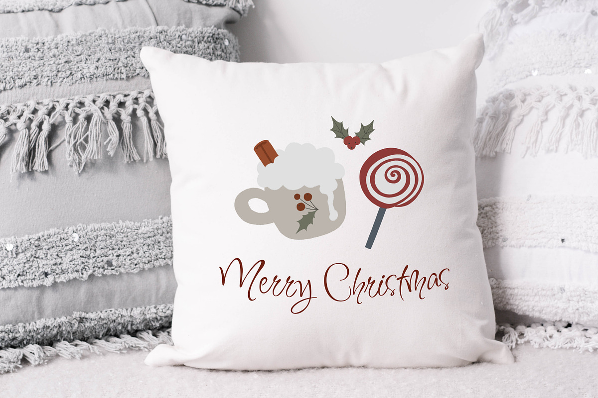 Cozy Crayon Christmas Clipart Bundle, a Seasonal Illustration by Chloe's Illustrations (Photo 5 of 6)