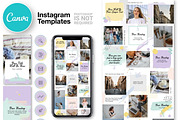 Puzzle CANVA Instagram Template N64 | Social Media Templates ~ Creative ...