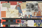 50% SALE!!! American Retro Collage C, an Object Graphic by Lilithcollageart (Thumbnail 5 of 13)