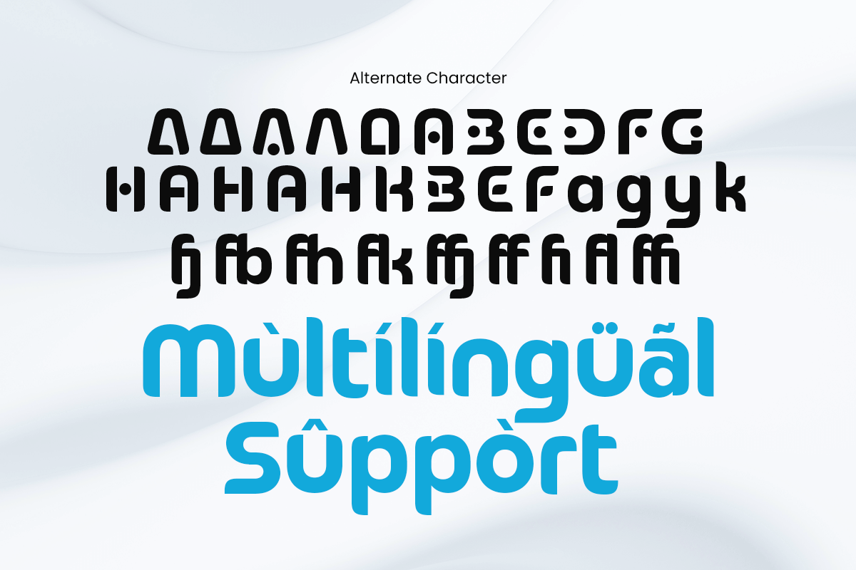 Ranked Professional Technology Font, a Sans Serif Font by TokoPress (Photo 12 of 12)