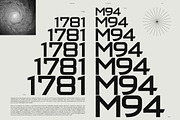 Realtro - Modern Font Family 8Styles, a Sans Serif Font by Studio Siv (Thumbnail 9 of 12)