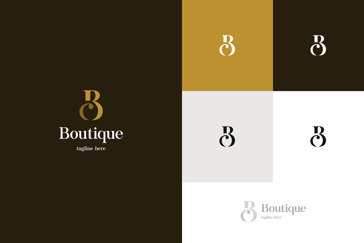 Letter B Logo Design, a Branding & Logo Template by Dipak Dheer (Photo 2 of 3)