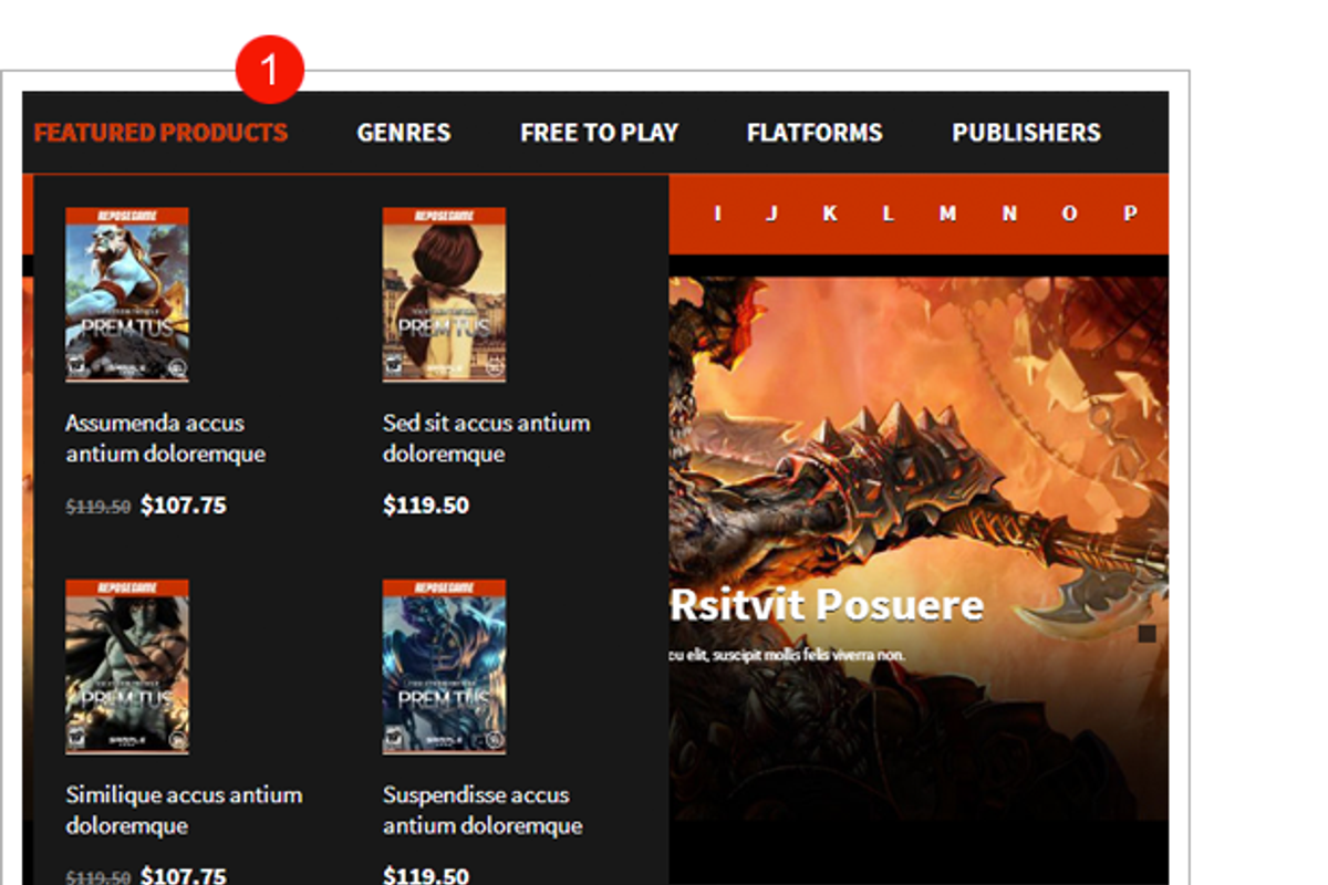 Repose - Game OpenCart Theme, a Websites & App Template by giao.trinh (Photo 5 of 5)
