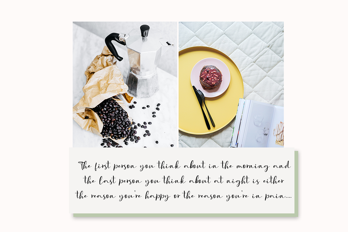 Rymand - script font preview 2
