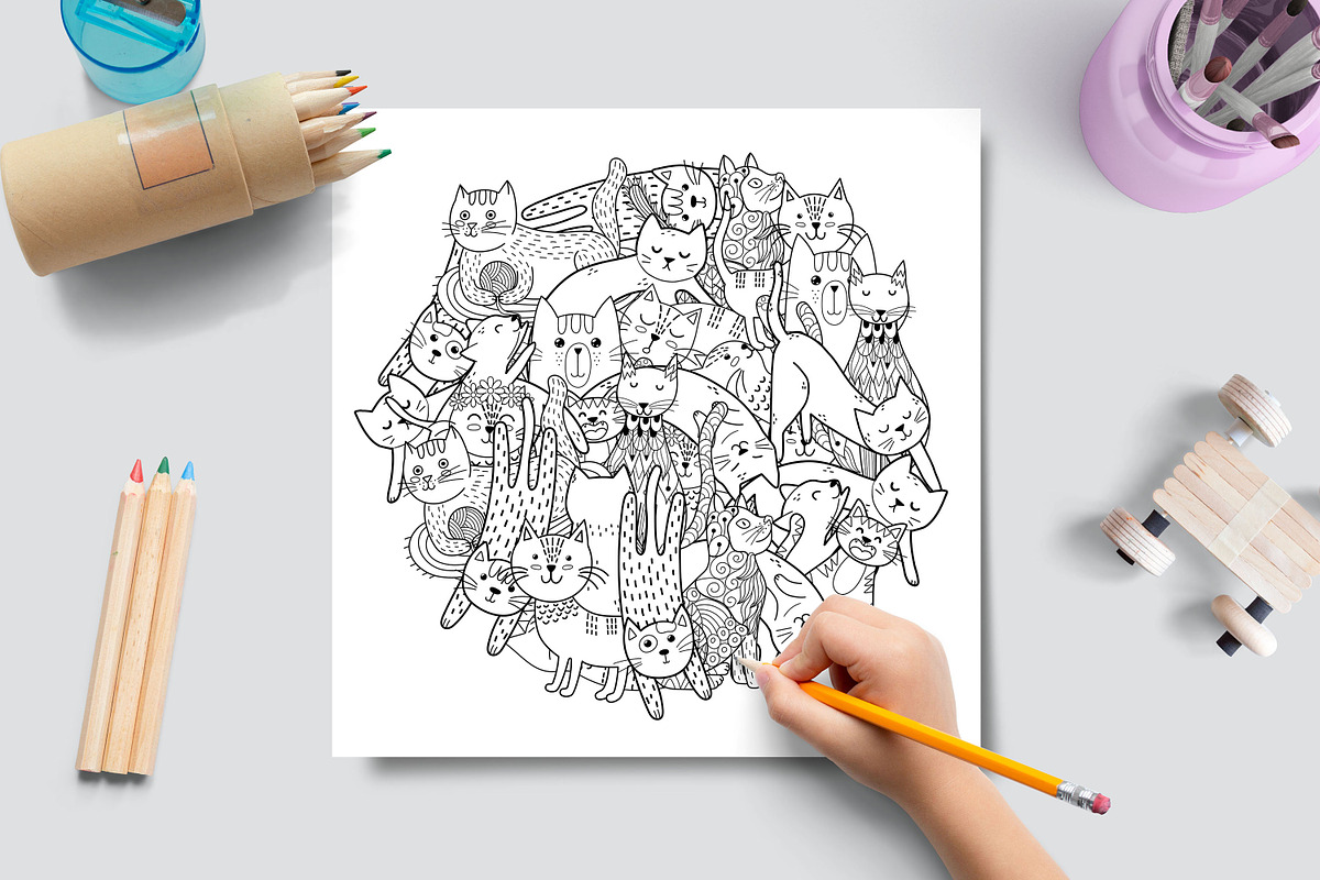 Coloring Pages Mega Collection, an Animal Illustration by Gulnara Sabirova (Photo 13 of 13)