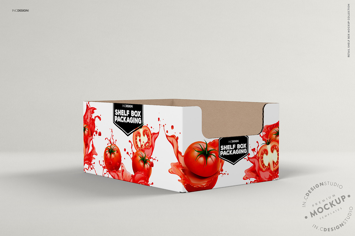 Retail Shelf Box 17 Packaging Mockup, a Packaging Mockup by INCDesign (Photo 2 of 7)
