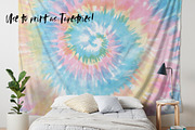 Pastel Tie-Dye Backgrounds, a Pattern Graphic by The Gypsy Goddess (Thumbnail 10 of 11)