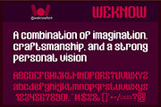 Garden Oracle Font, a Sans Serif Font by weknow (Thumbnail 5 of 8)