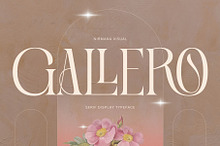 Gallero Vintage - Serif Display