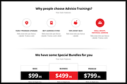 Advisio – Marketing Landing Page, a Bootstrap Template by webuza (Thumbnail 4 of 4)