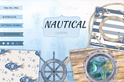 Nautical, an Object Illustration by Natikka Art (Thumbnail 1 of 5)