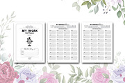 My Workout Journal, a Stationery Template by design_hut (Thumbnail 3 of 3)