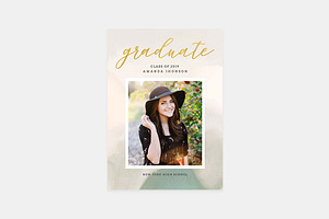 Graduation Card Templates G091