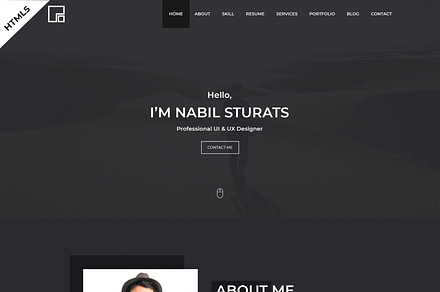 Portfolio HTML5 Template
