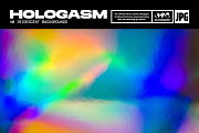 Hologasm - Iridescent Backgrounds, a Background Graphic by FLYERWRK (Thumbnail 1 of 8)