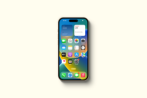 Phone 14 Pro - 21 Mockups Scenes