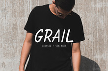 Grail Freehand Font