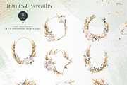 Watercolor floral collection, a Decorative Illustration by ollalya (Thumbnail 4 of 12)
