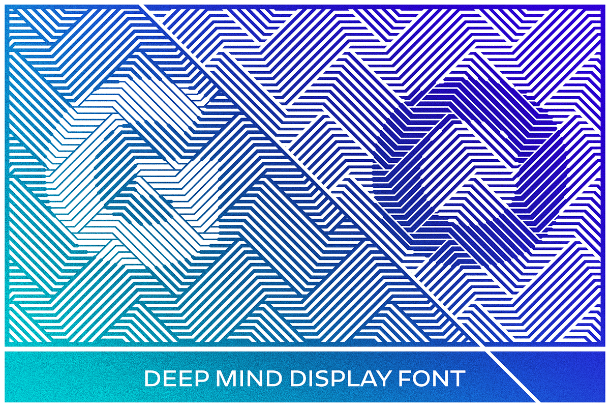 Deep Mind Font (Family Pack), a Font by Ben Hodosi (Photo 15 of 15)