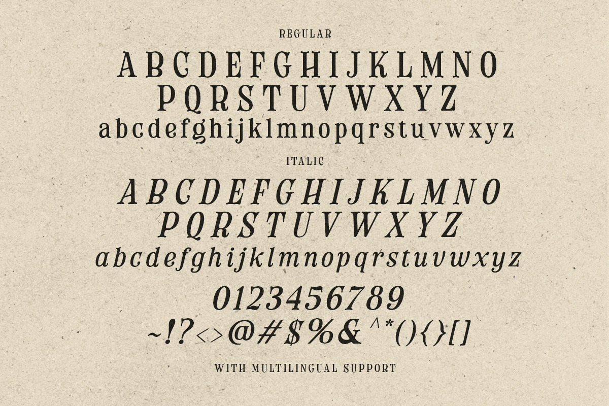 Billion Stage Serif, a Serif Font by Letterhend Studio (Photo 6 of 9)