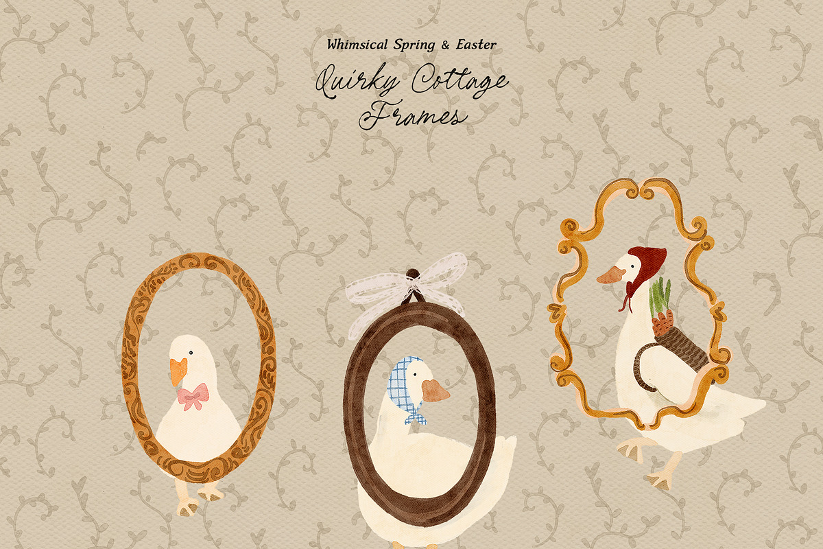 Whimsical Cottage Spring Animals, an Animal Illustration by Lana Elanor (Photo 13 of 17)