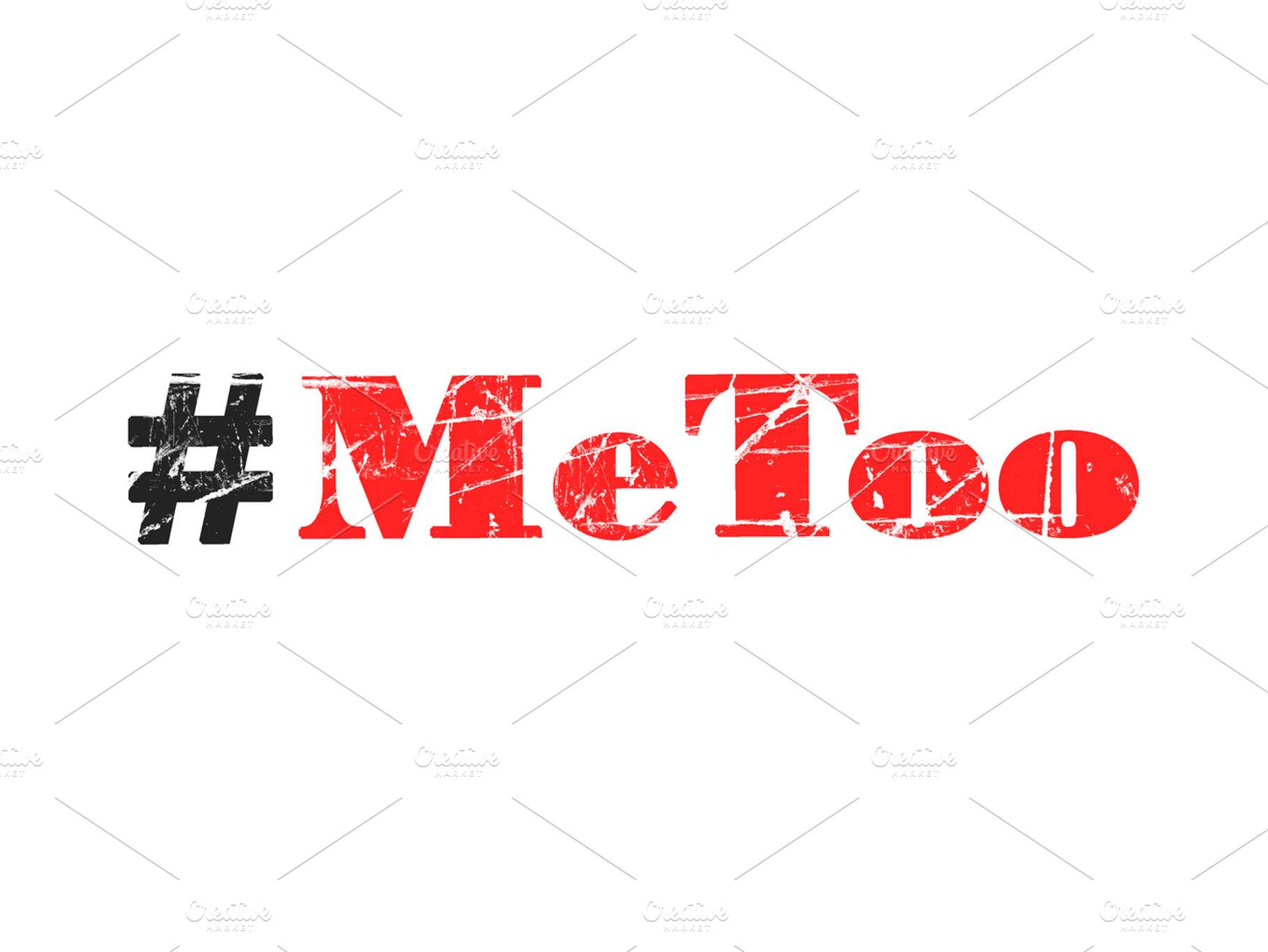 Hashtag Metoo on white background, an Arts & Entertainment Photo by BOOCYS