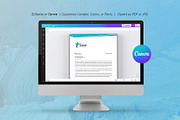 Letterhead Template, a Stationery Template by DesignDevisers (Thumbnail 8 of 10)