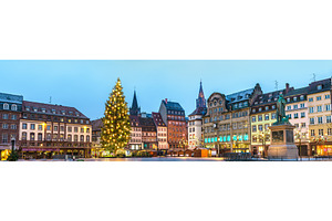 Panorama of Place Kleber with the, an Architecture Photo by Leonid Andronov