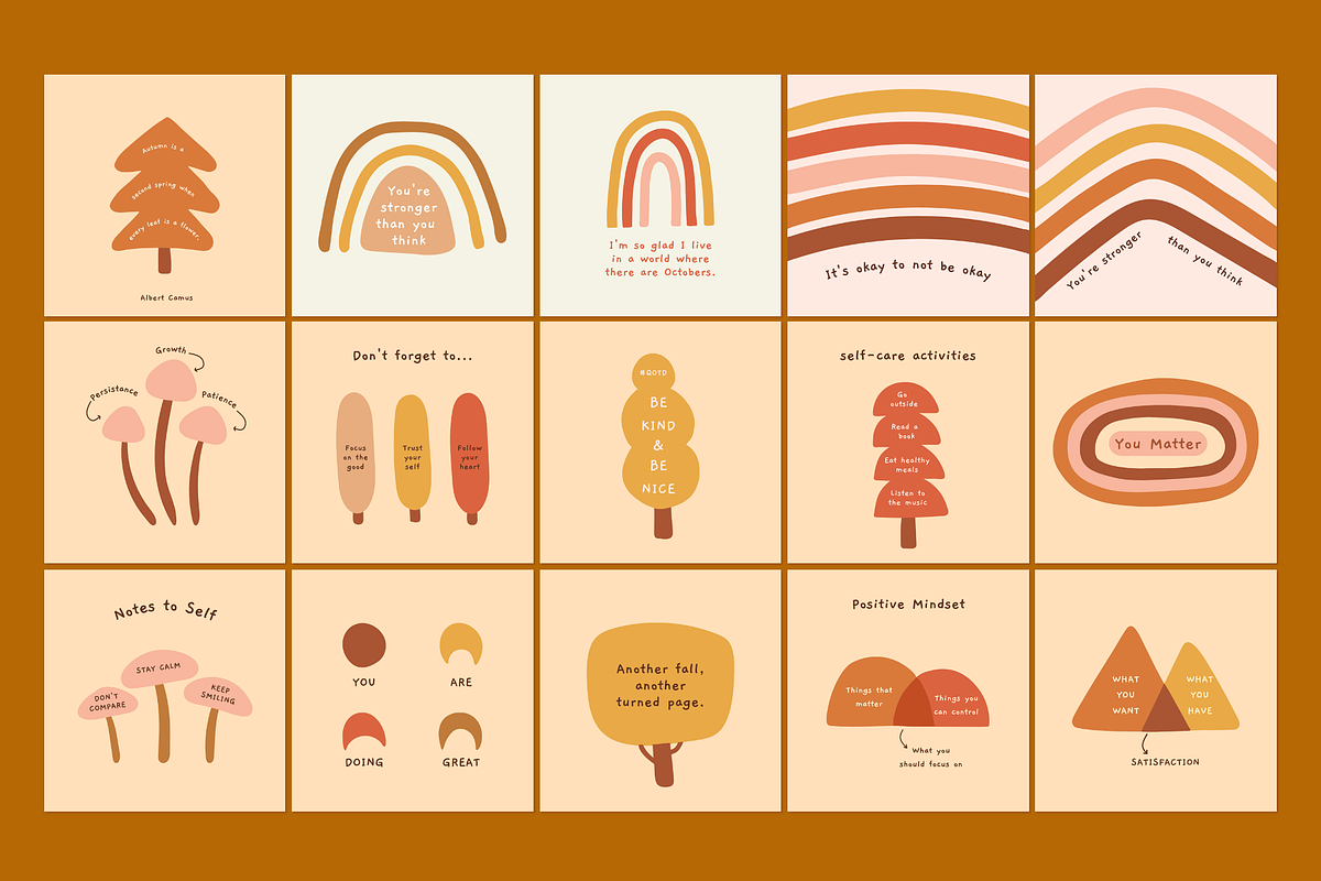 Cozy Fall Instagram Post CANVA, a Social Media Template by Elokka Std. (Photo 7 of 11)
