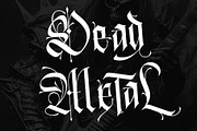 Blacker Spirit, a Blackletter Font by Letterara (Thumbnail 2 of 15)