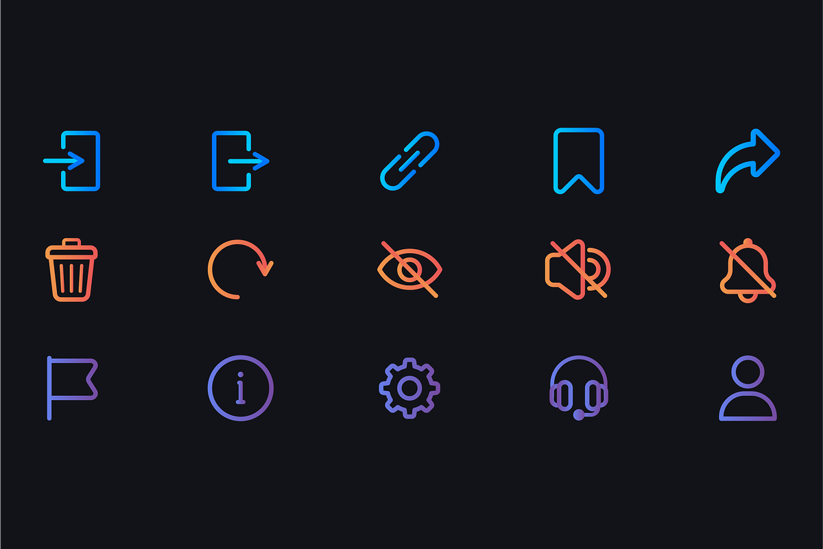User interface icons, a Duotone Icon by Premast (Photo 3 of 3)
