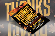 Thanksgiving Flyer, a Flyer Template by AyumaDesign (Thumbnail 2 of 3)