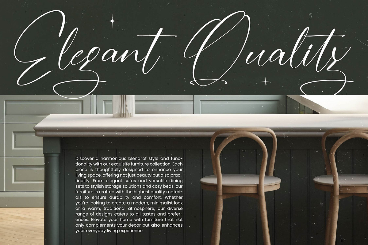 Mistycal Strengths Stylish Signature, a Serif Font by stylishtype.co (Photo 11 of 20)