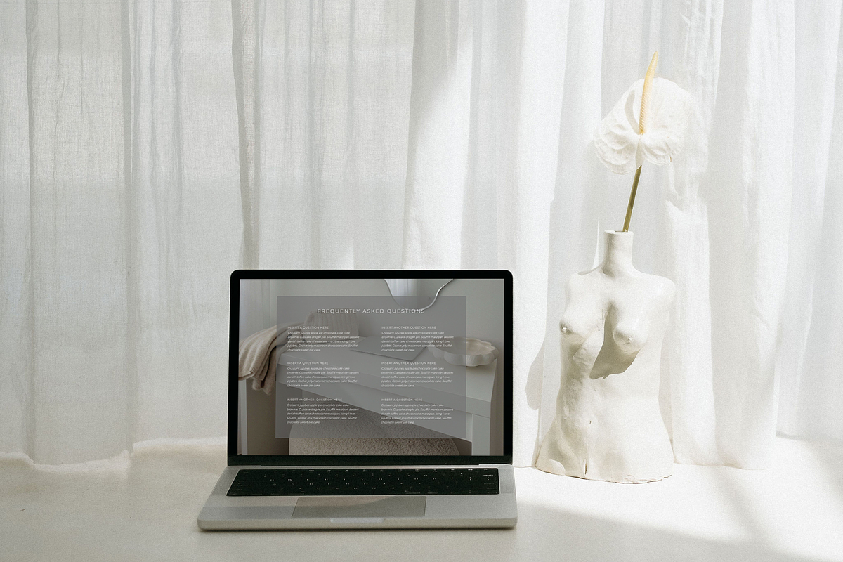 FAQ Showit Add On Templates, a Websites & App Template by Blush Created (Photo 10 of 10)