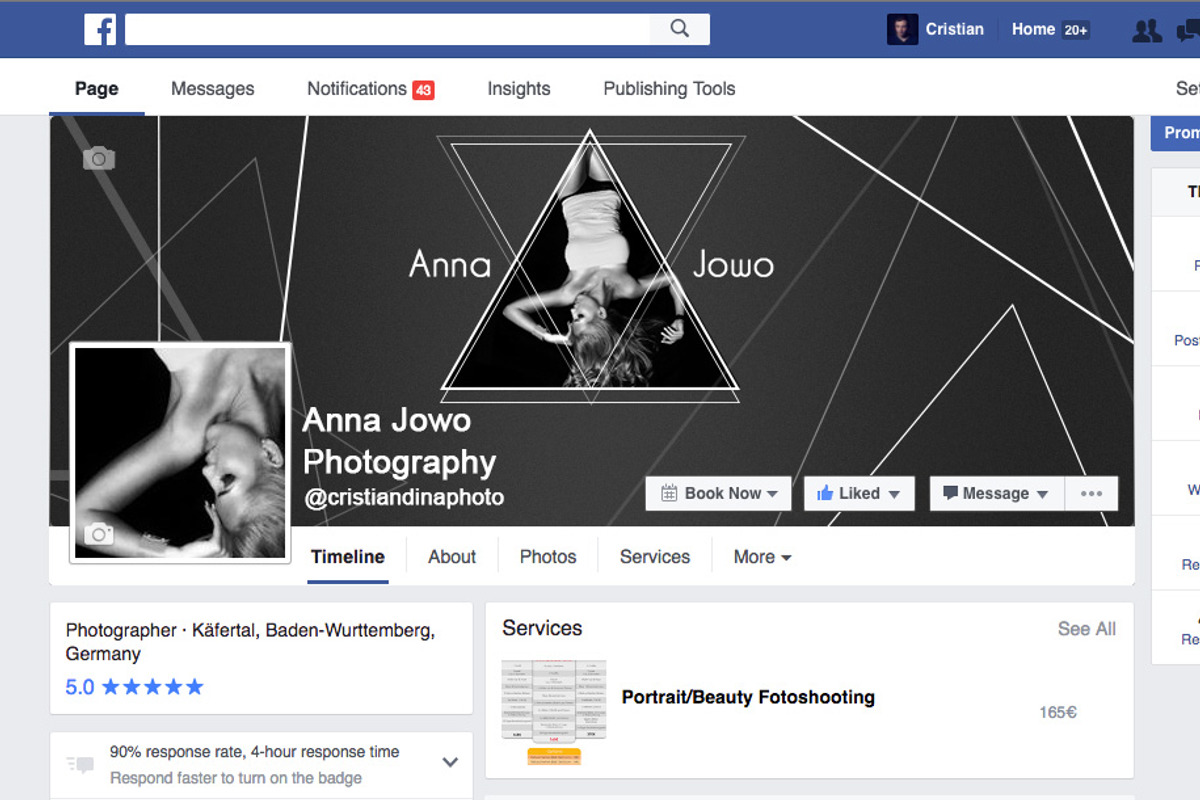 Facebook Photography_Minimal Cover, a Social Media Template by cDDesign (Photo 3 of 3)