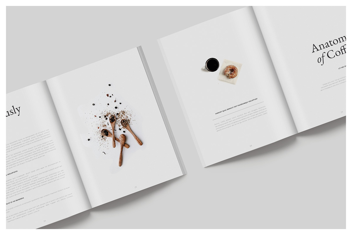 FOODIES Recipes Book Cookbook, a Magazine Template by Arif Tri Ananta (Photo 4 of 14)
