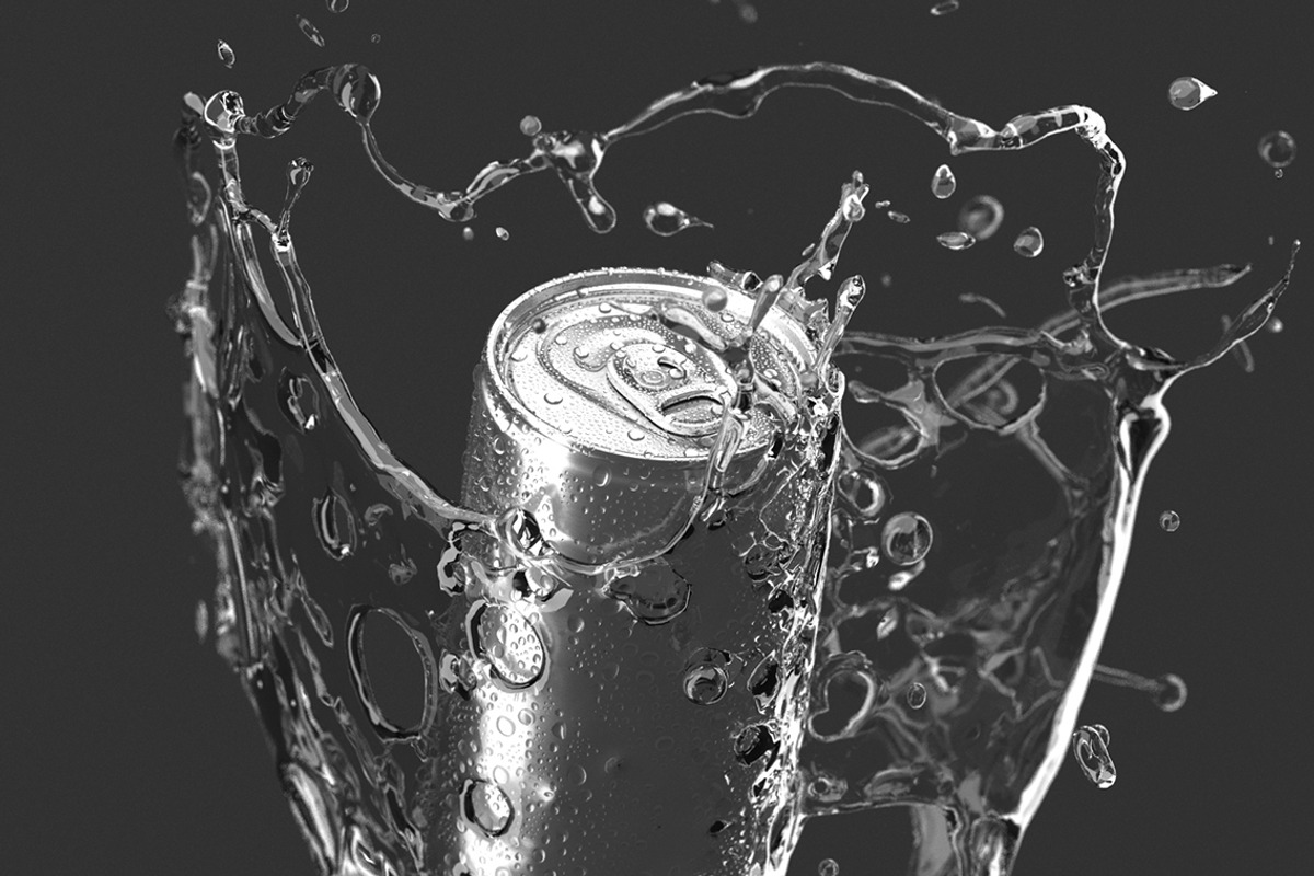 Silver 250ml Aluminum Can 3D Model, an Object 3D Model by rebrandy (Photo 4 of 7)