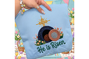 He is Risen Png,Easter Jesus Tomb, an Illustration by Designking (Thumbnail 5 of 6)
