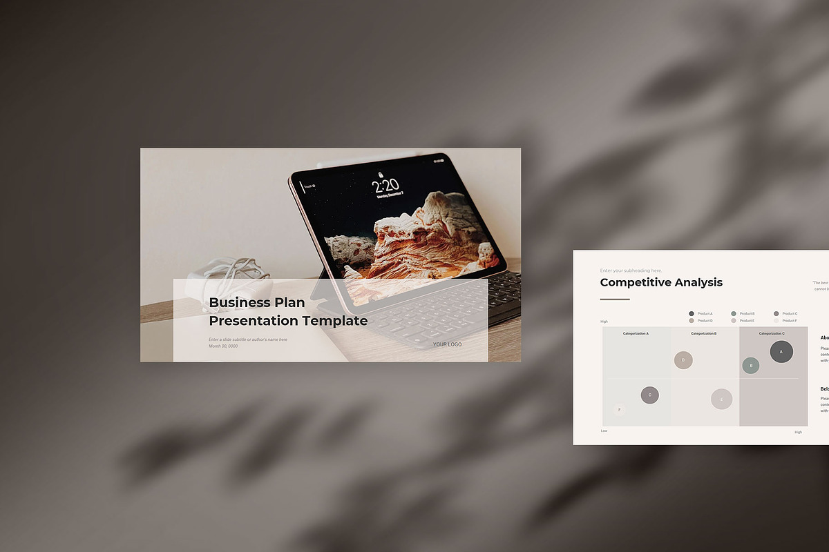 Canva Business Plan Presentation, a Presentation Template by CreativityForest (Photo 2 of 12)