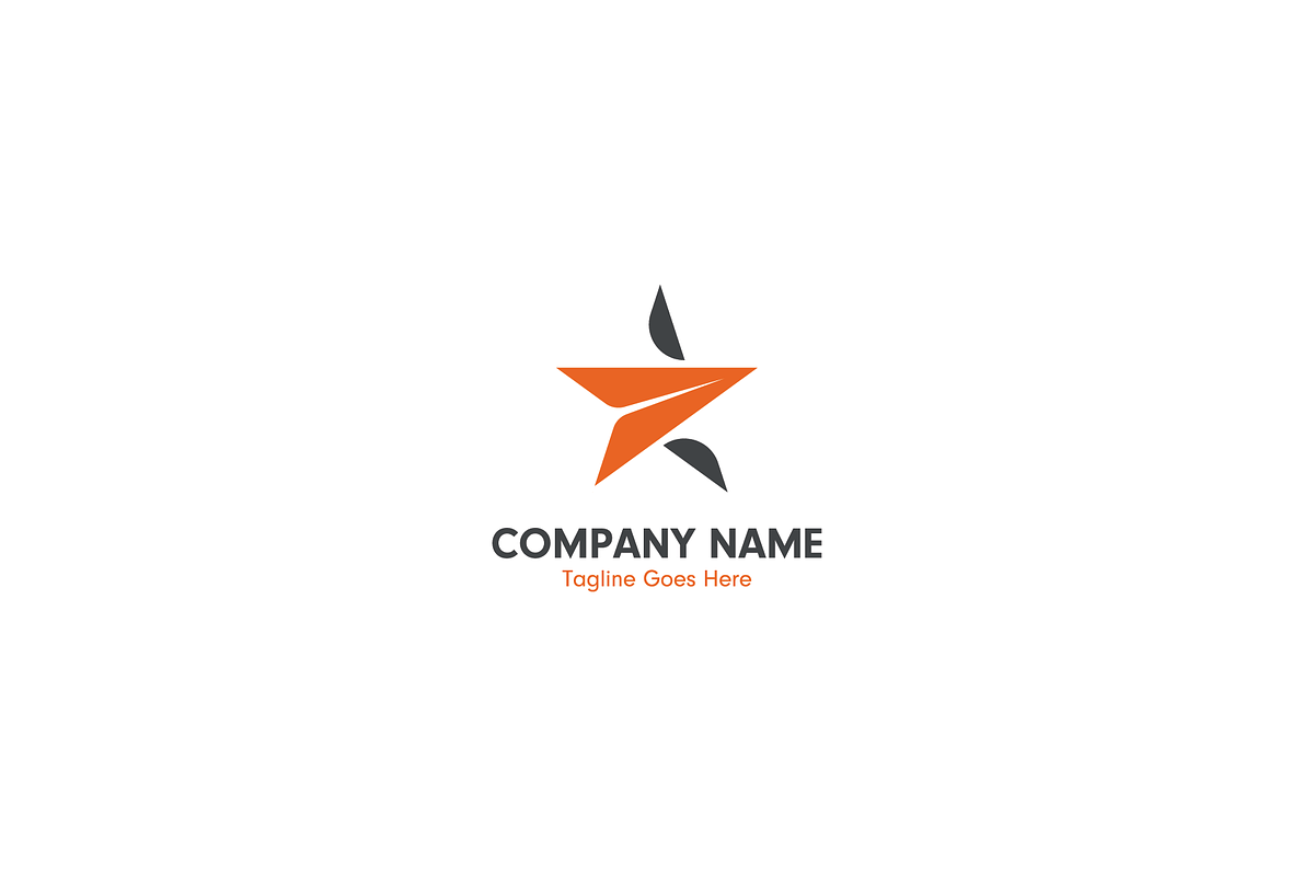Star with Rocket Logo, a Branding & Logo Template by Maryam Design Studio (Photo 5 of 8)