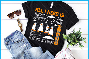 All I Need Is This Penguin Animals, a Graphic by Creativeusart