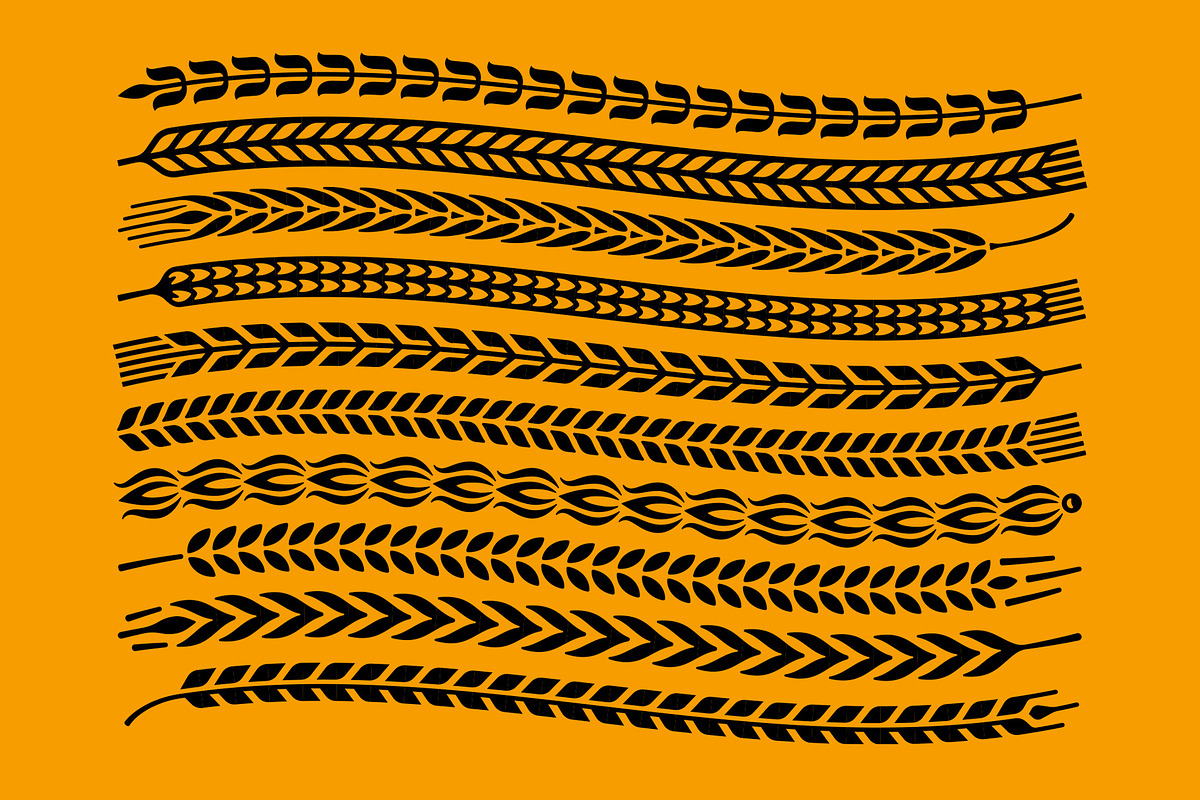 Wreath & Laurel Pattern Brushes Pack, a Brush Add-On by MightySHORT (Photo 2 of 3)