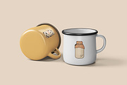 Milk products doodle icons set, an Icon by Gulnarart (Thumbnail 3 of 5)