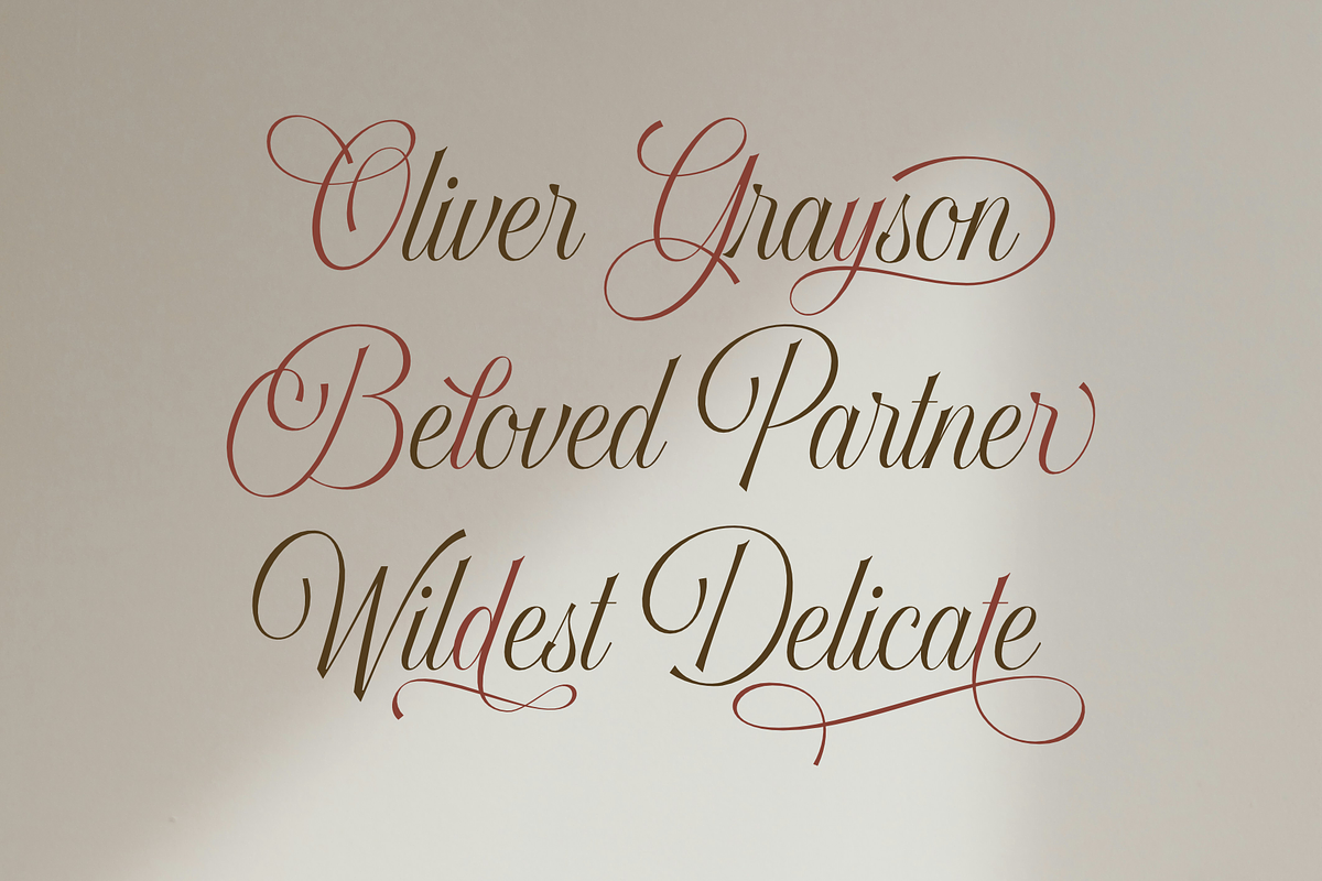 Longblack - Elegant & Versatile Font, a Script Font by 50Fox (Photo 7 of 11)